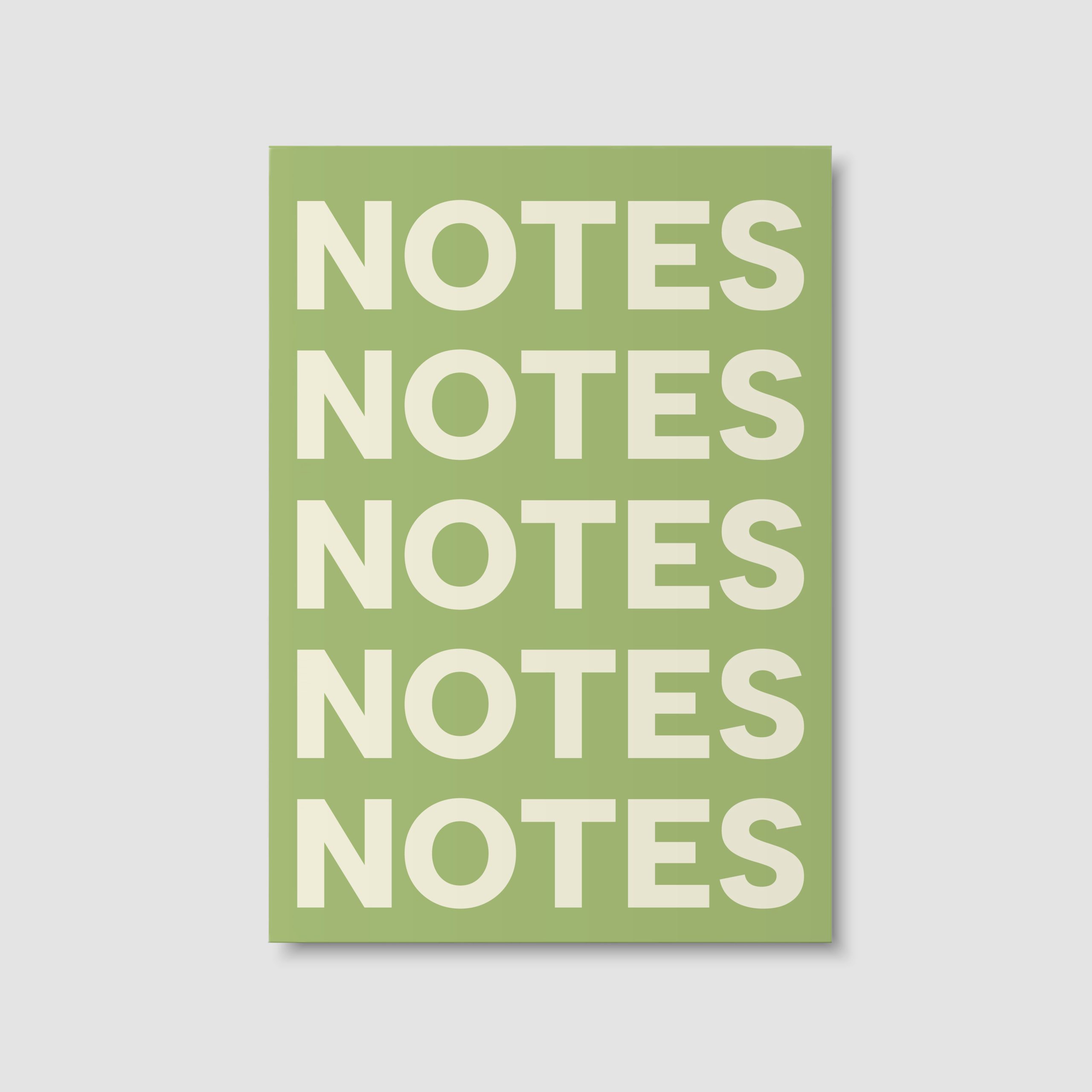 Albert - Glued Notepads
